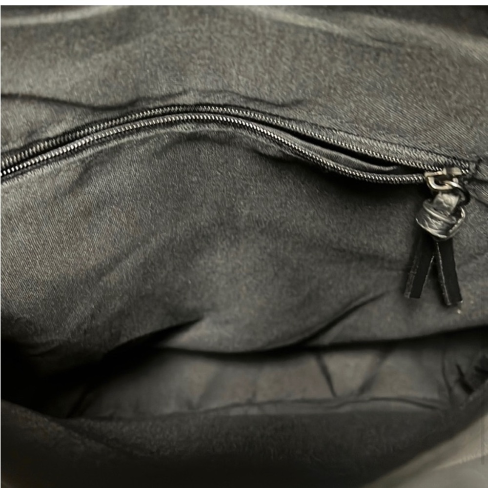 Botkier Solid Black Leather Backpack - image 4